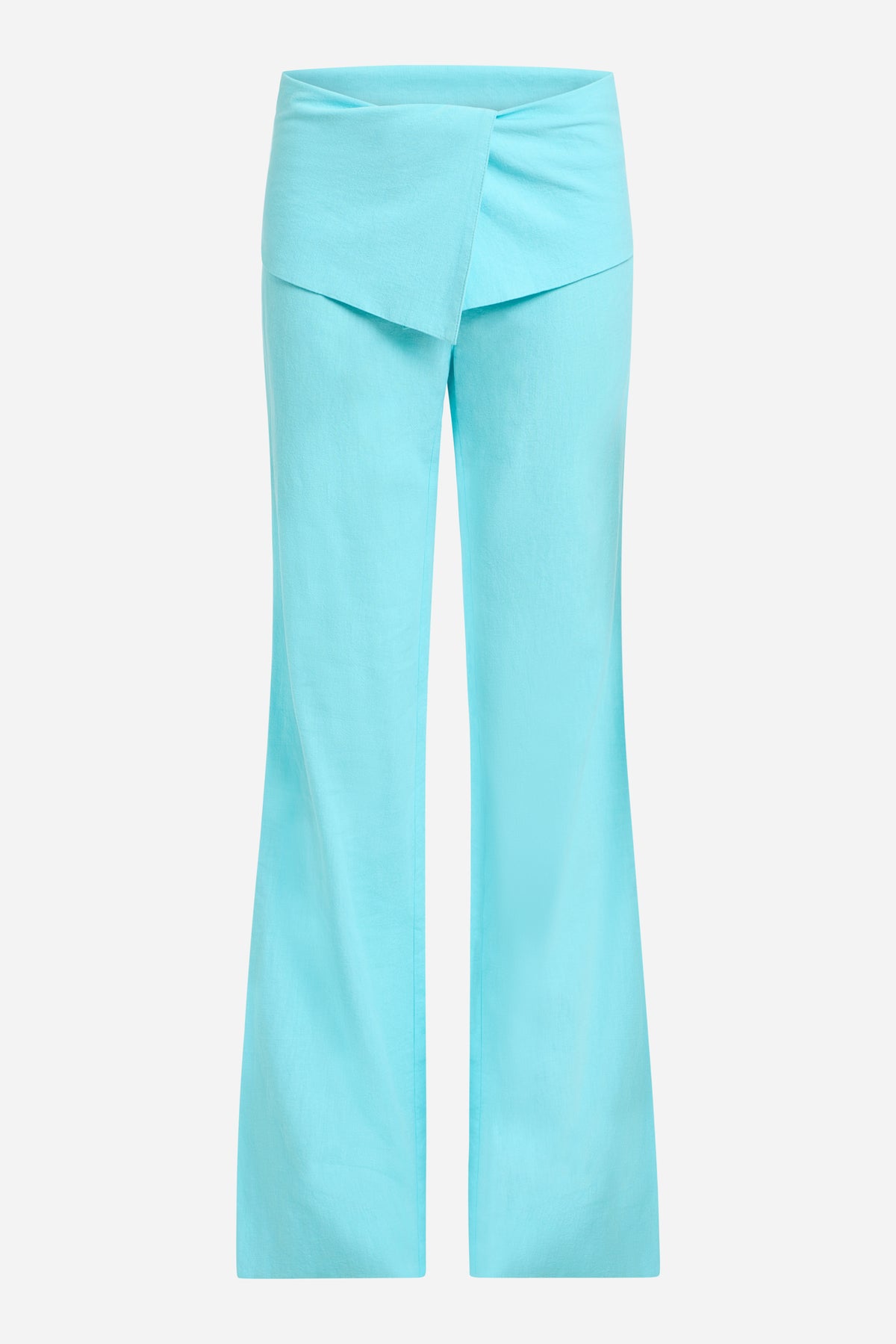 BLAKE FOLD OVER PANT - Linen