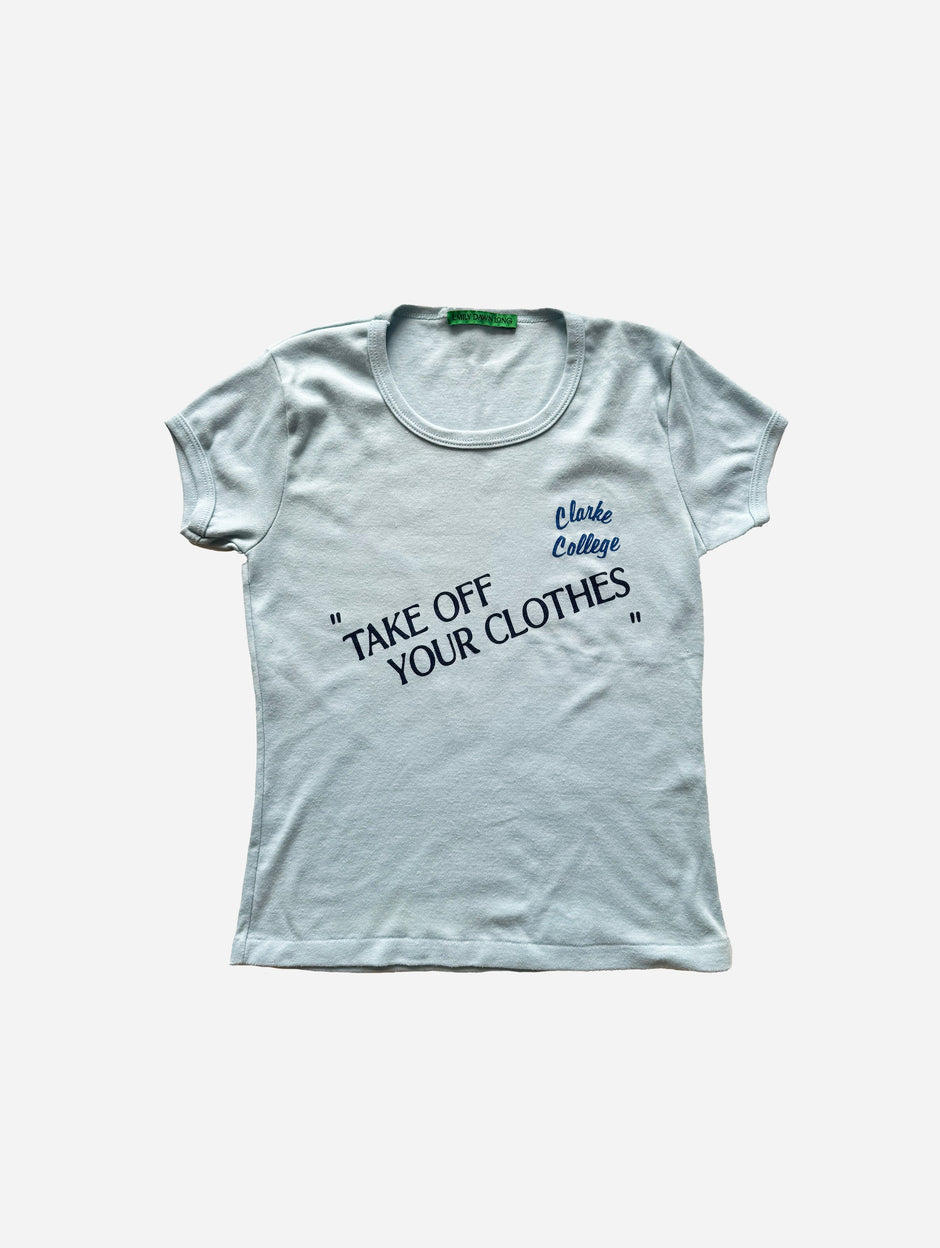 “TAKE OFF YOUR CLOTHES”  - BBYBLUE_XS