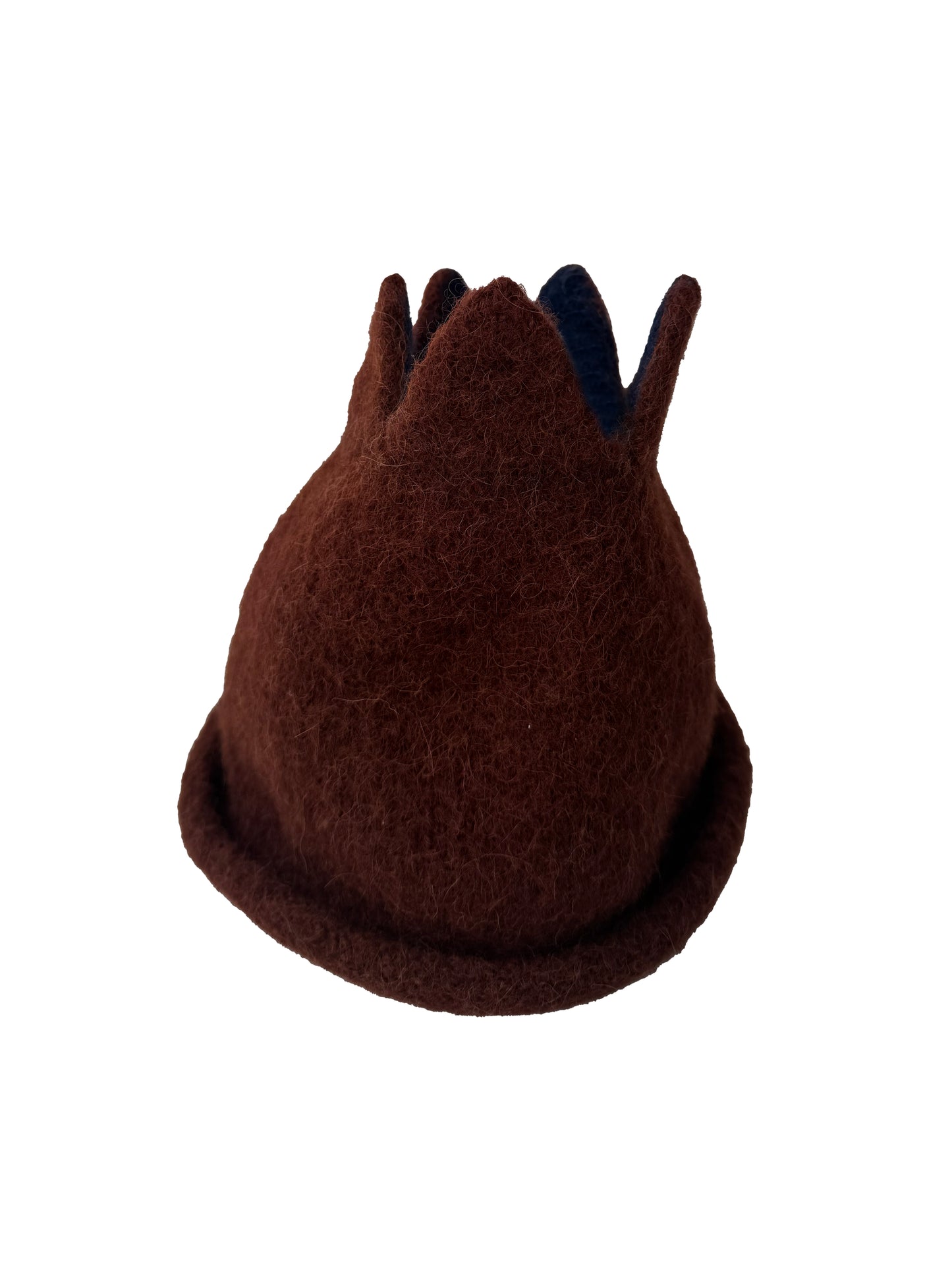 TERRY"S HAT - Chocolate/Navy