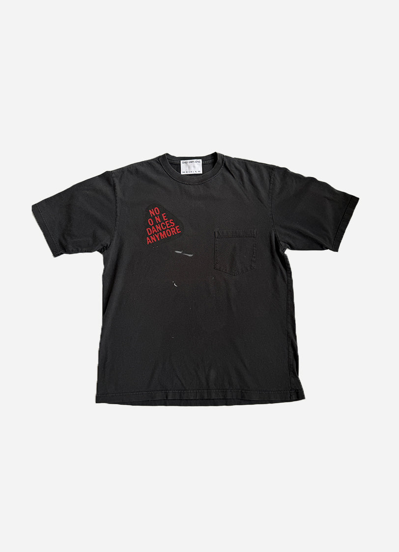 NO ONE DANCES ANYMORE - BLK_Vintage tee