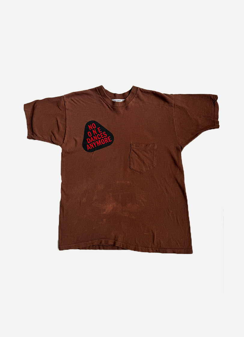 NO ONE DANCES ANYMORE - BRWN_Vintage tee