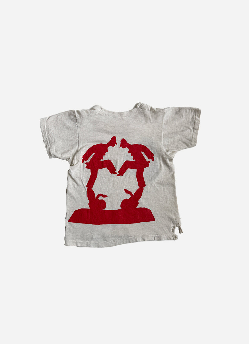 NO ONE DANCES ANYMORE - WHT_Vintage BABY tee