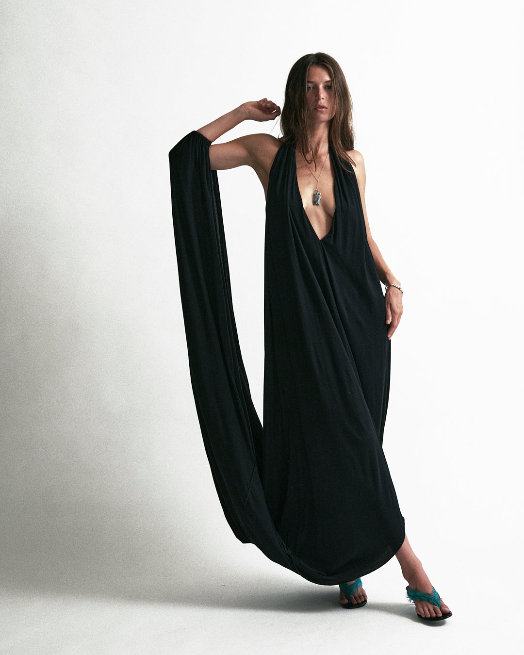 GIVE ME A MARTINI! DRESS - Plush Black