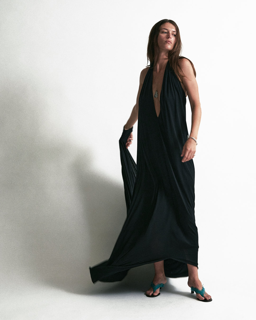 GIVE ME A MARTINI! DRESS - Plush Black