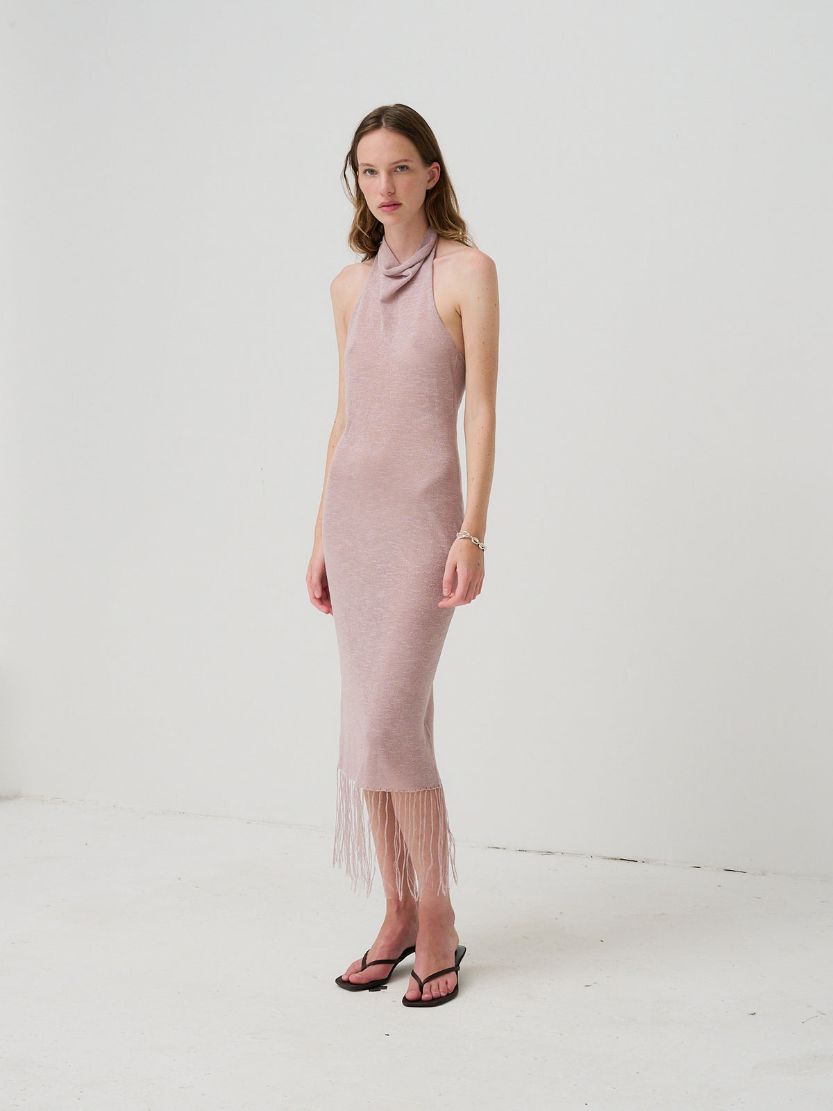 Shimmy Dress - Lilac