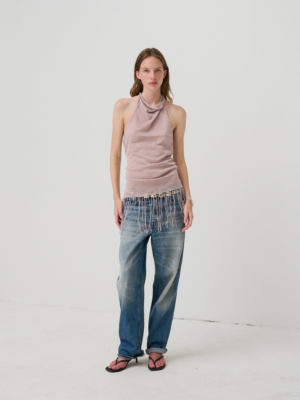 Shimmy Tunic - Lilac