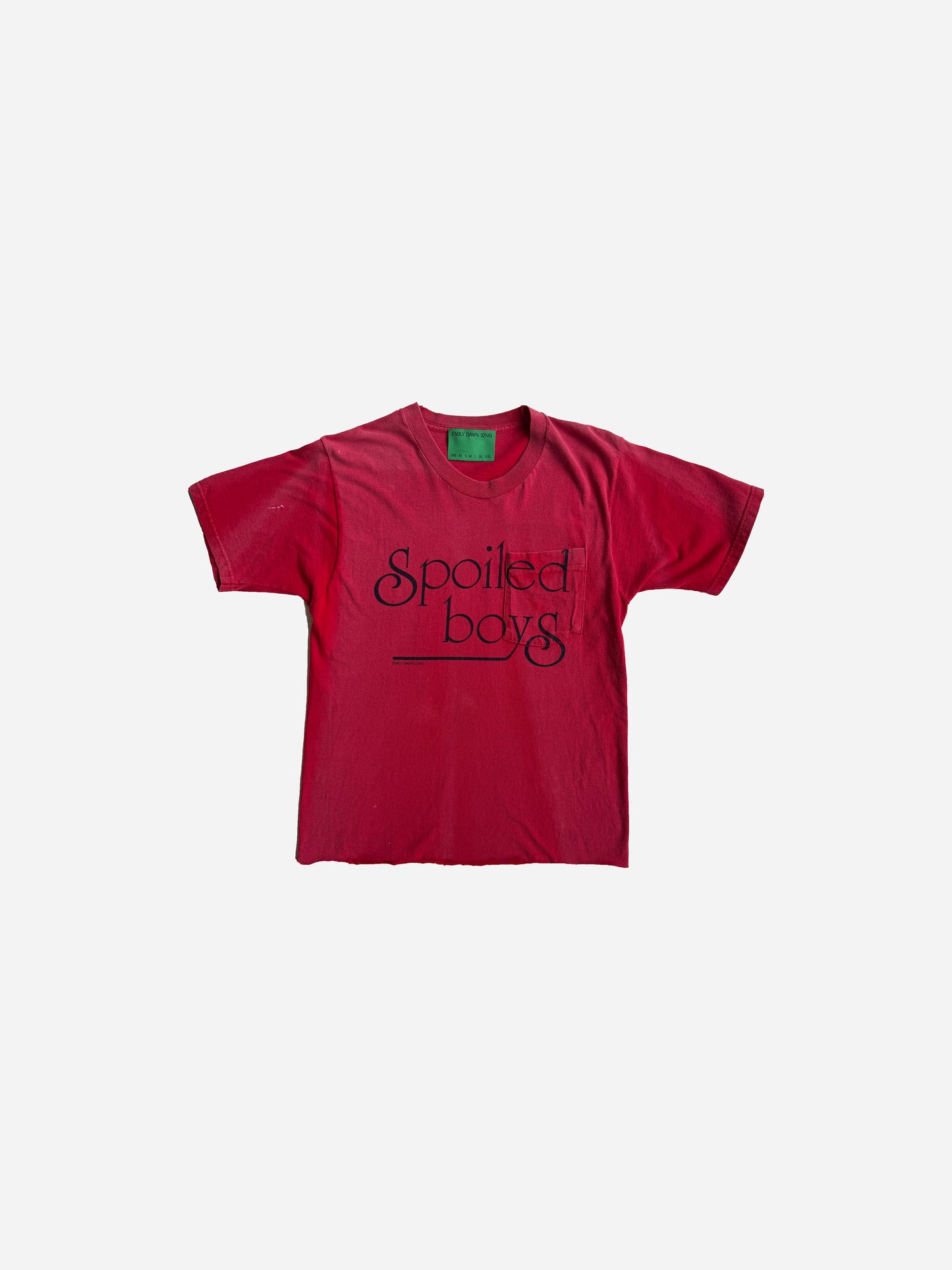 SPOILED BOYS RED1_