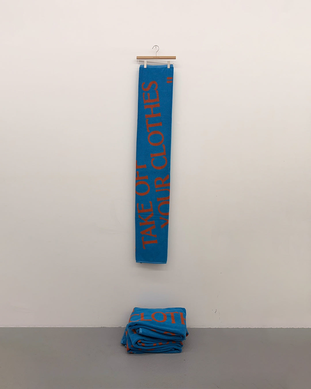 "TAKE OFF YOUR CLOTHES" - Beach Towel