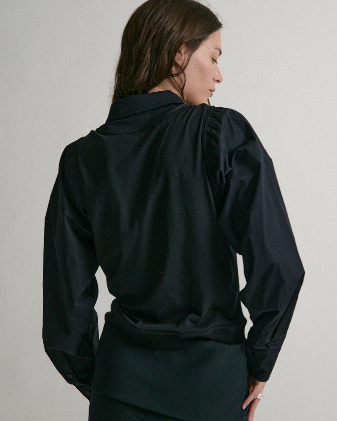 Womens - Black - Canopy Zip Up 