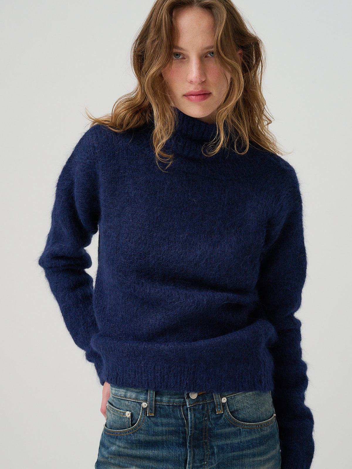 Sonko Reversible Cowl Neck Sweater