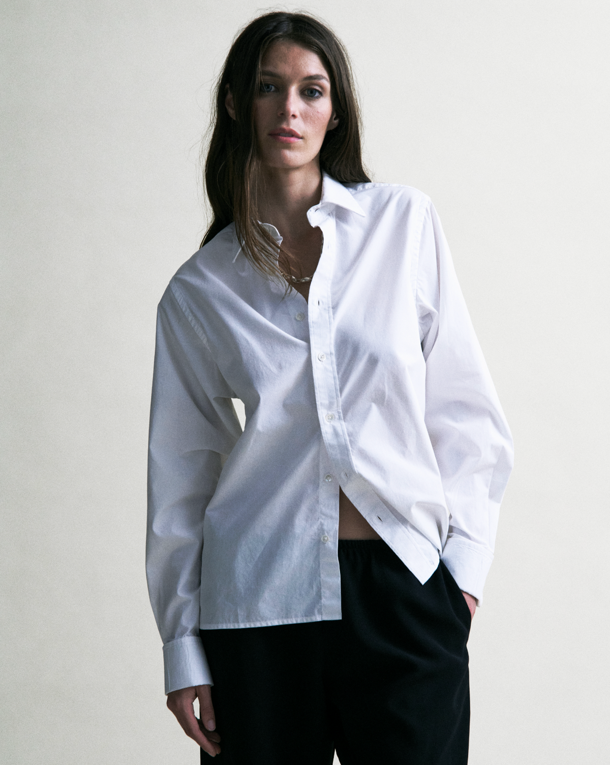 Womens - White - Jeff Solid 